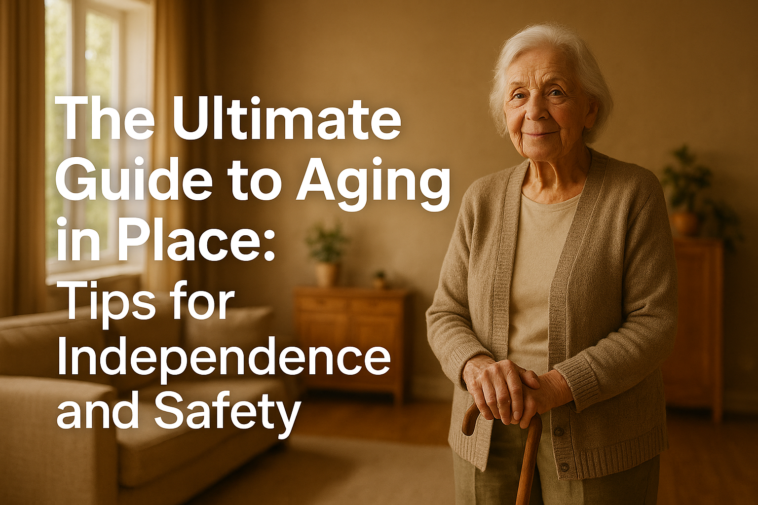 The Ultimate Guide to Aging in Place: Tips for Independence and Safety