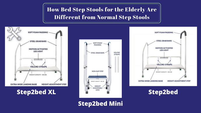 How Bed Step Stools for the Elderly Are Different from Normal Step Stools