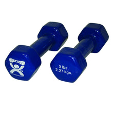 Load image into Gallery viewer, CanDo vinyl coated dumbbell - pair