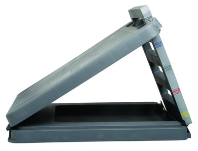 FabStretch 4-Level Incline Board - Heavy Duty Plastic - 5, 15, 25, 35 Degree Elevation - 14