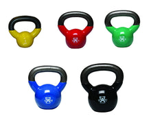 Load image into Gallery viewer, CanDo vinyl-coated kettlebell