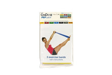 Load image into Gallery viewer, CanDo Low Powder Exercise Band Pep Pack
