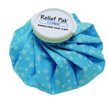 Load image into Gallery viewer, Relief Pak English ice cap reusable ice bag