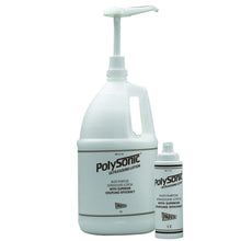 Load image into Gallery viewer, Polysonic ultrasound lotion, 1 gallon jug w/8.5 oz refillable dispenser bottle
