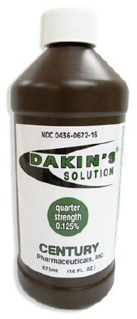 Dakin's(R) Quarter Strength Wound Antimicrobial Cleanser, 16 fl. oz.