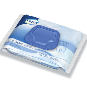 TENA(R) Scented Classic Washcloth, Soft Pack