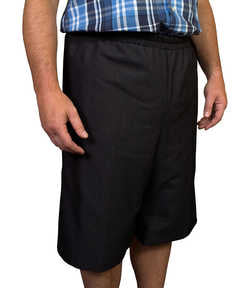 Men's Elastic Waist Cotton Adaptive Shorts