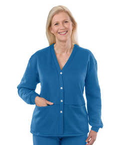 Womens Cardigan With Pockets - Silverts