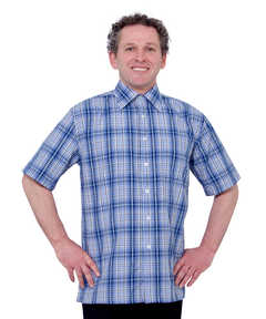 Men's Conventional Short Sleeve Sport Shirt