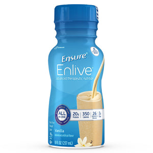 Ensure(R) Enlive(R) Vanilla Advanced Therapeutic Nutrition Oral Supplement, 8 oz. Bottle