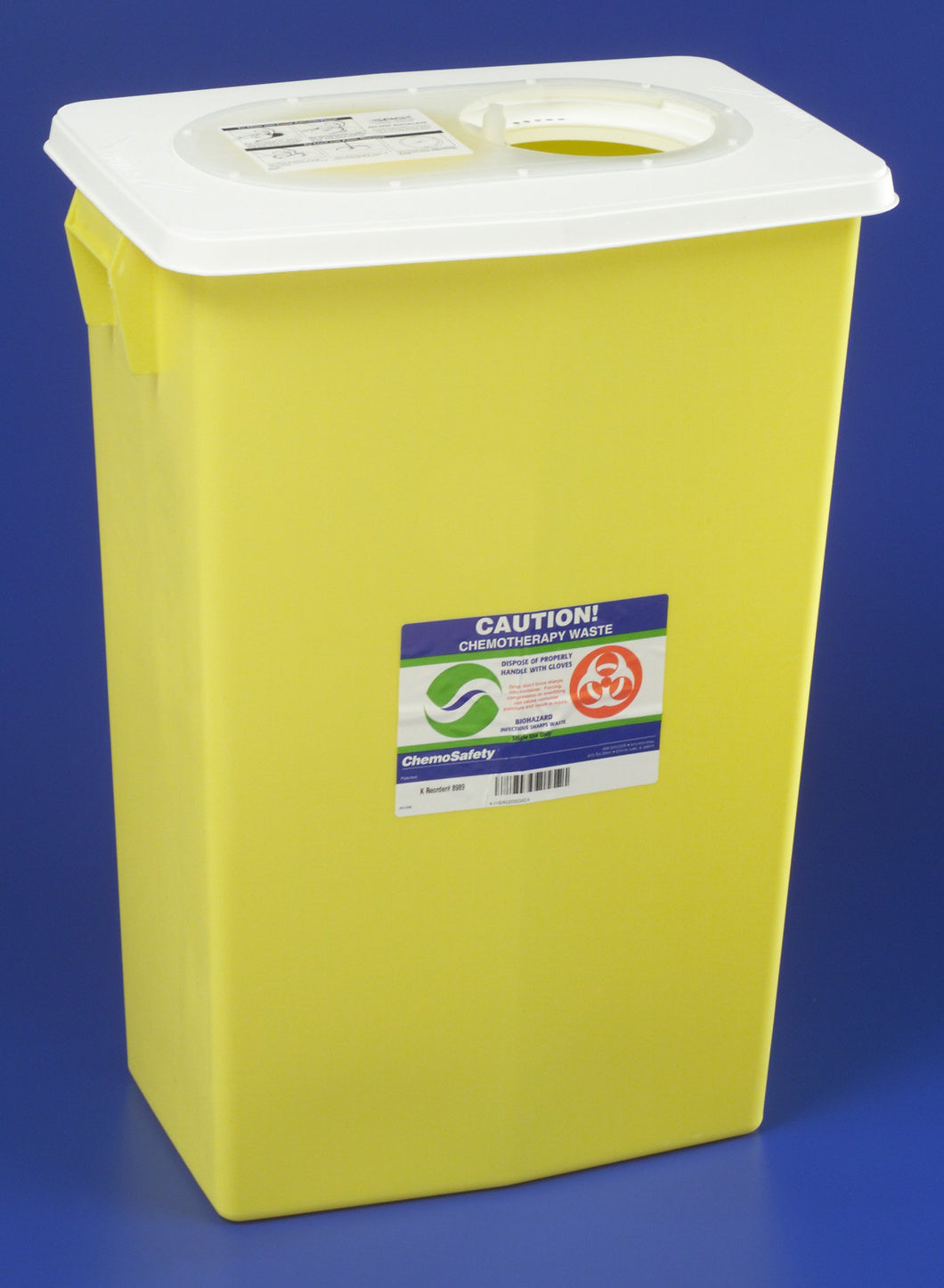 SharpSafety(TM) Chemotherapy Waste Container