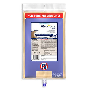 Fibersource(R) HN Tube Feeding Formula, Unflavored, Ready-to-Hang 33.8 oz. Bag