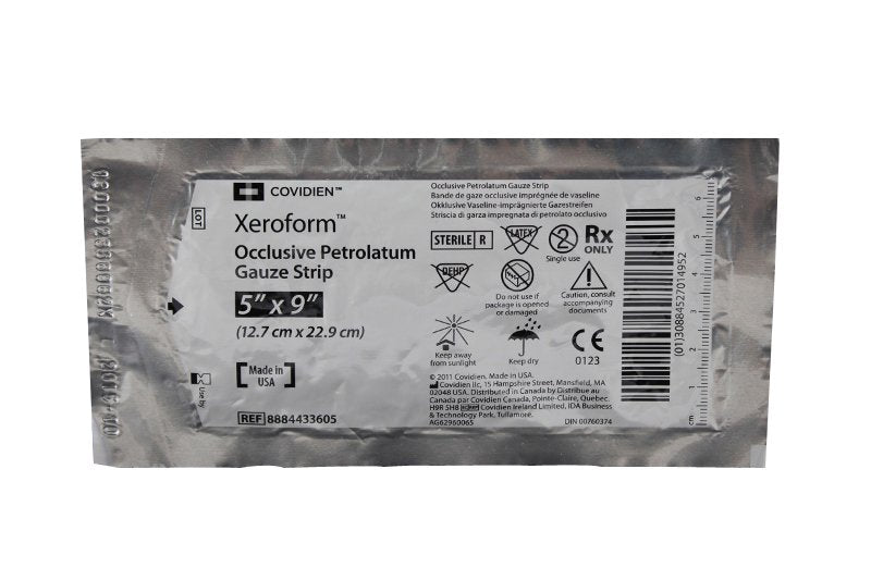 Xeroform(R) Petrolatum Impregnated Dressing, 5 x 9 inch
