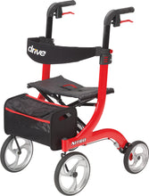 Load image into Gallery viewer, drive(TM) Nitro 4-Wheel Rollator, Red
