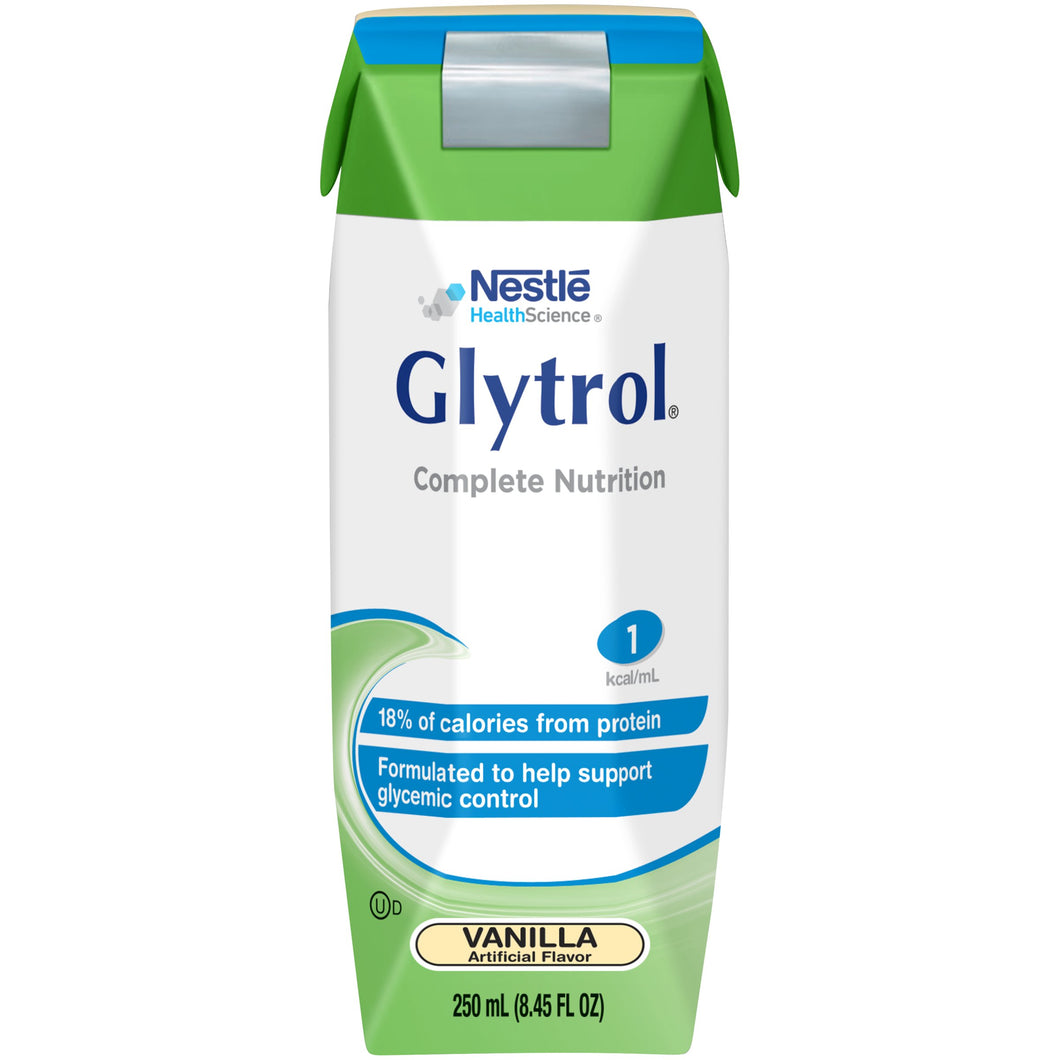 Glytrol(R) Tube Feeding Formula, Vanilla, 250 mL Carton