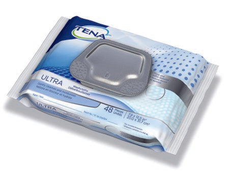 TENA(R) Ultra Scented Washcloth, Soft Pack