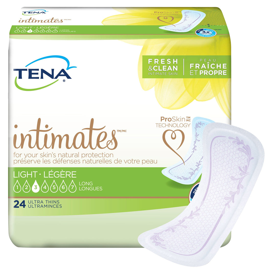 Tena(R) Intimates(TM) Ultra Thin Light Long Bladder Control Pad, 10-Inch Length