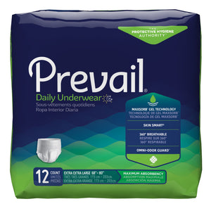 Prevail(R) Daily Underwear Maximum Absorbent Underwear, Extra Extra Large