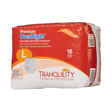 Tranquility(R) Premium OverNight(TM) Absorbent Underwear, Large