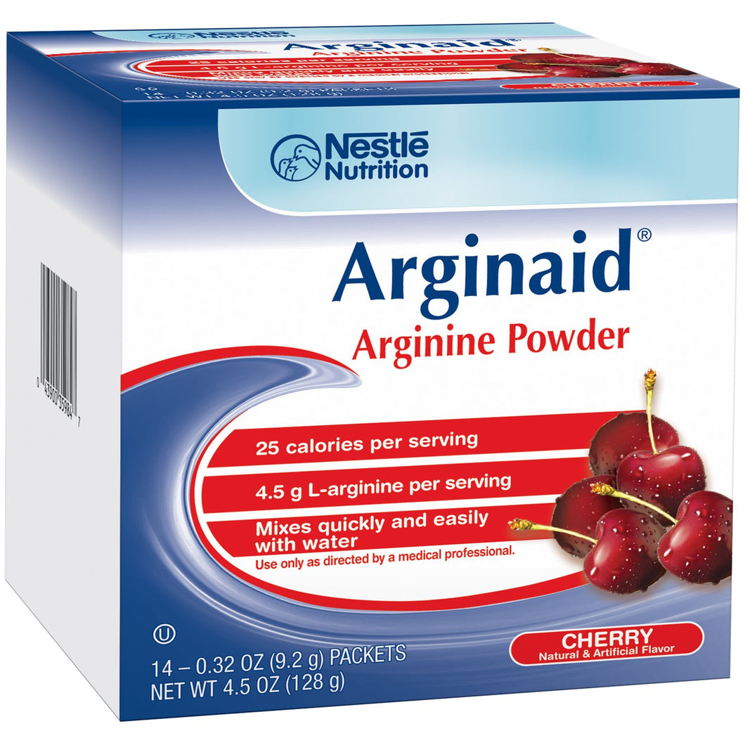 Arginaid(R) Arginine Supplement, Cherry, 0.32 Packet
