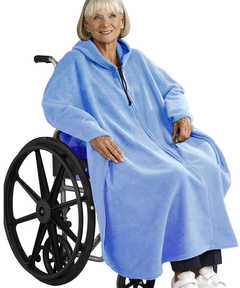 Wheelchair Poncho Fleece Capes