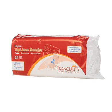 TopLiner(TM) Super Added Absorbency Incontinence Booster Pad, 4?? x 15 Inch