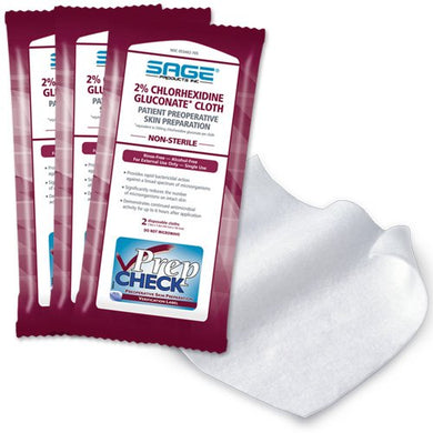 Sage(R) Surgical Scrub Wipe