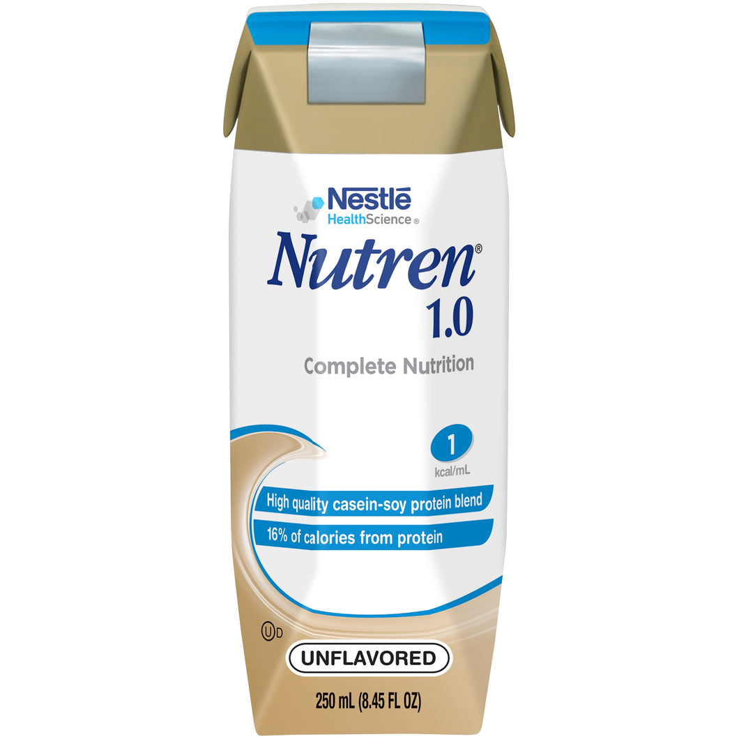Nutren(R) 1.0 Tube Feeding Formula, Unflavored, 8.45 oz. Ready-to-Use Carton