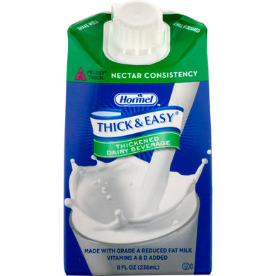 Thick & Easy(R) Dairy Nectar Consistency Milk Thickened Beverage, 8 oz. Carton