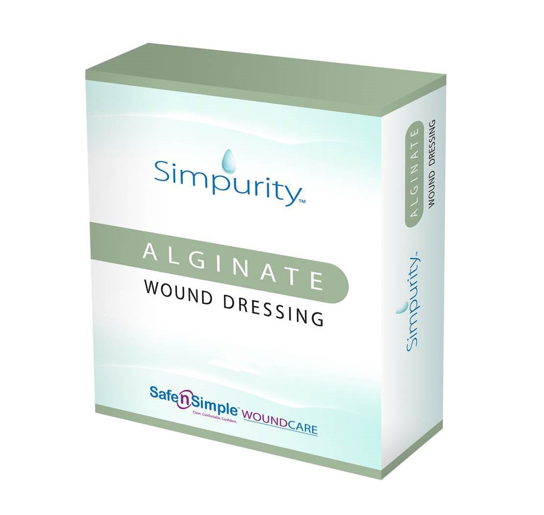 Simpurity(TM) Alginate Dressing, 2 x 2 Inch