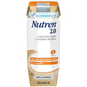 Nutren(R) 2.0 Tube Feeding Formula, Unflavored, 8.45 oz. Ready-to-Use Carton
