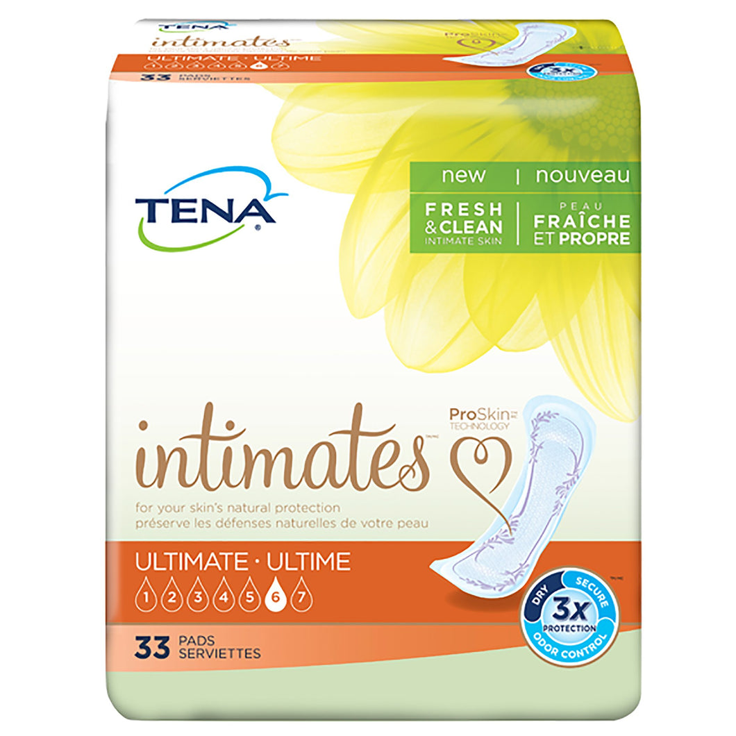 Tena(R) Intimates(TM) Ultimate Bladder Control Pad, 16-Inch Length, 33 per Box