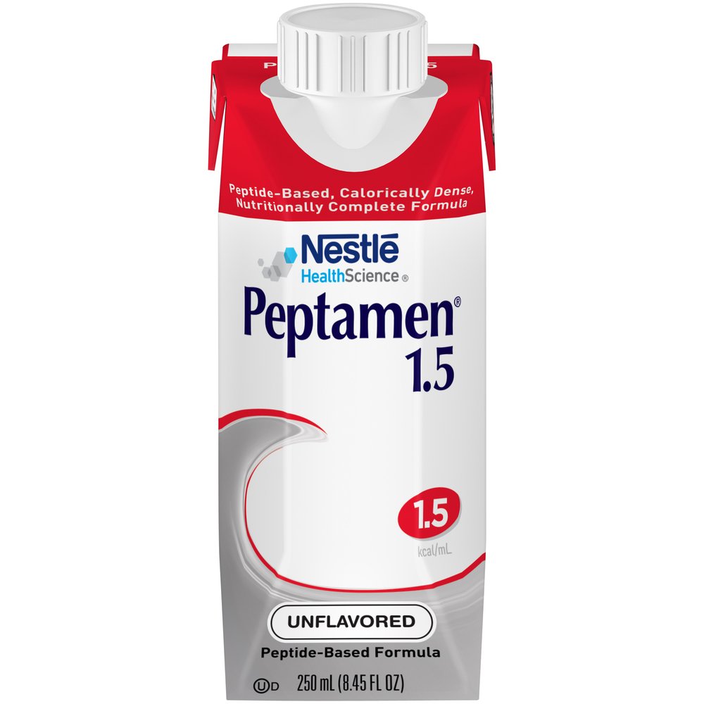 Peptamen(R) 1.5 Tube Feeding Formula, Unflavored, 8.45 oz Ready-to-Use Carton