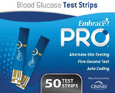 Embrace(R) Blood Glucose Test Strips