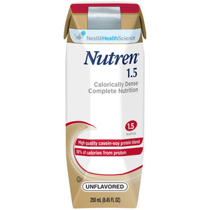 Nutren(R) 1.5 Tube Feeding Formula, Unflavored, 8.45 oz. Ready-to-Use Carton