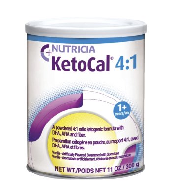 Ketocal 4:1 Oral Supplement, Vanilla, 300 Gram Can