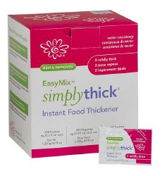 SimplyThick(R) Easy Mix(TM) Food and Beverage Thickener, Nectar Consistency, Unflavored, 6 Gram Packet