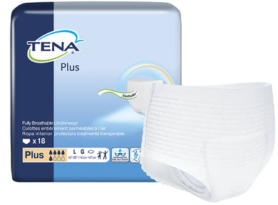Tena(R) Plus Absorbent Underwear, Large