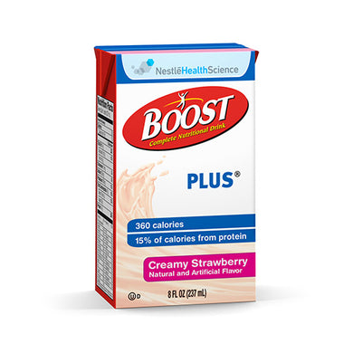 Boost Plus(R) Oral Supplement, Strawberry, 8 oz. Carton