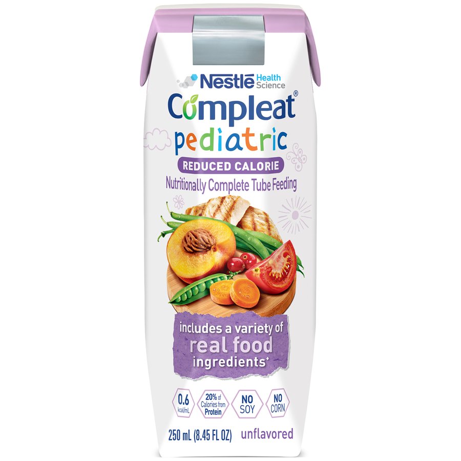 Compleat(R) Reduced Calorie Pediatric Tube Feeding Formula, 8.45 oz. Carton