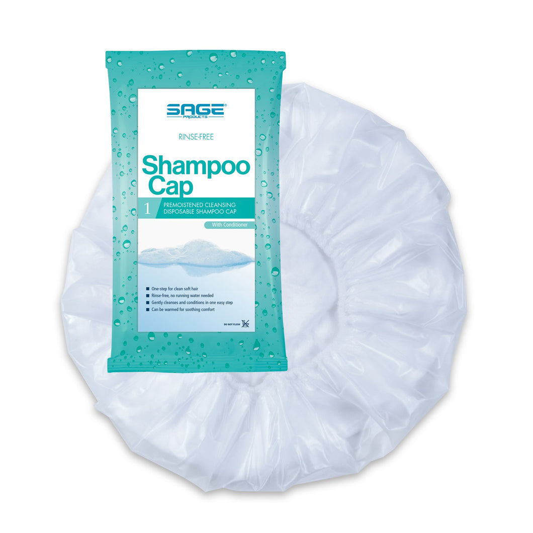 Comfort(R) Rinse-Free Shampoo Cap, Powder Scent
