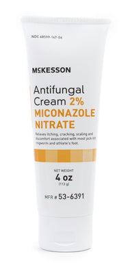 McKesson 2% Strength Antifungal Cream, 4 oz Tube