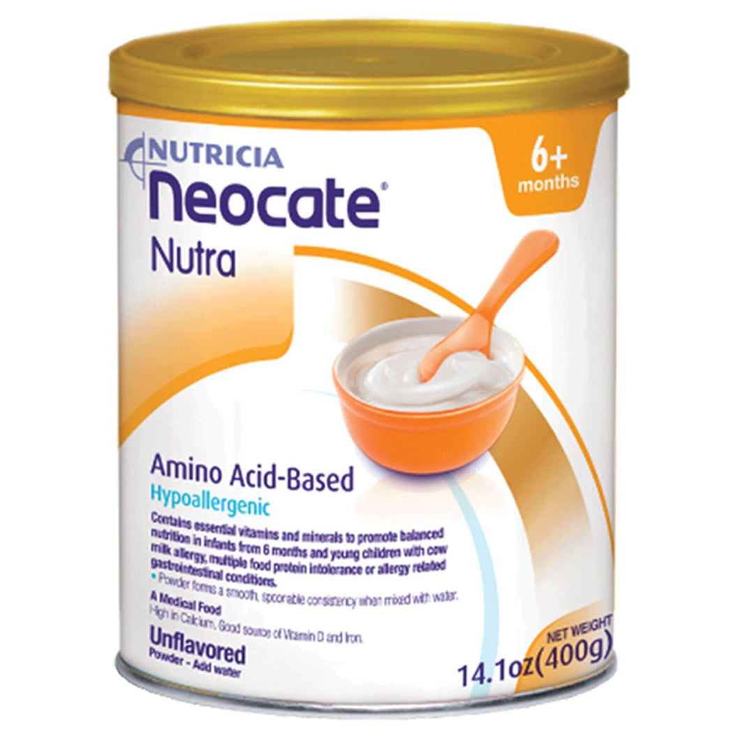 Neocate Nutra Oral Supplement, Unflavored, 14.1 oz. Can Powder